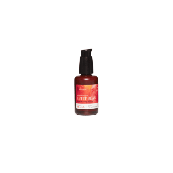 LET IT BEAM moisturizing and illuminating face serum